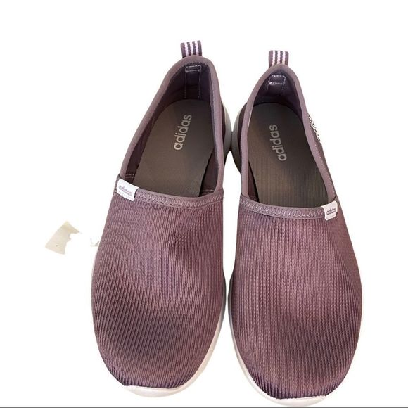 adidas Lite Racer Slip On Womens Sneakers Shoes Casual size 9 NWT PURPLE - Picture 5 of 7
